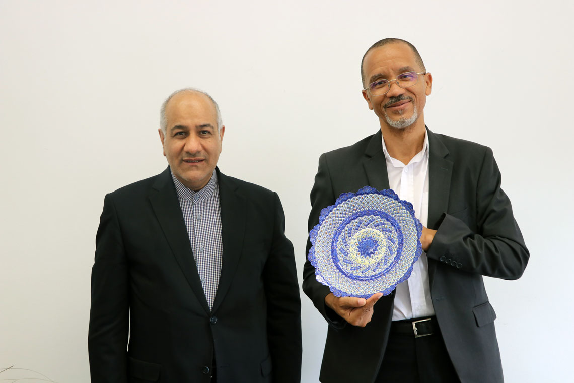 Reitor recebe Embaixador da Republica Islamica do Irao
